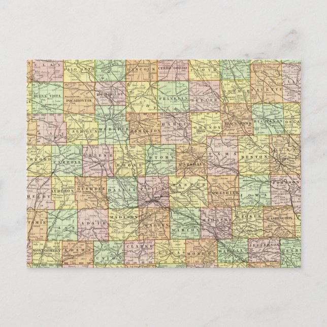 Iowa Vykort (Framsida)