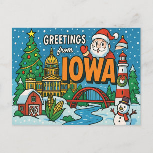 IOWA-vykort Vykort