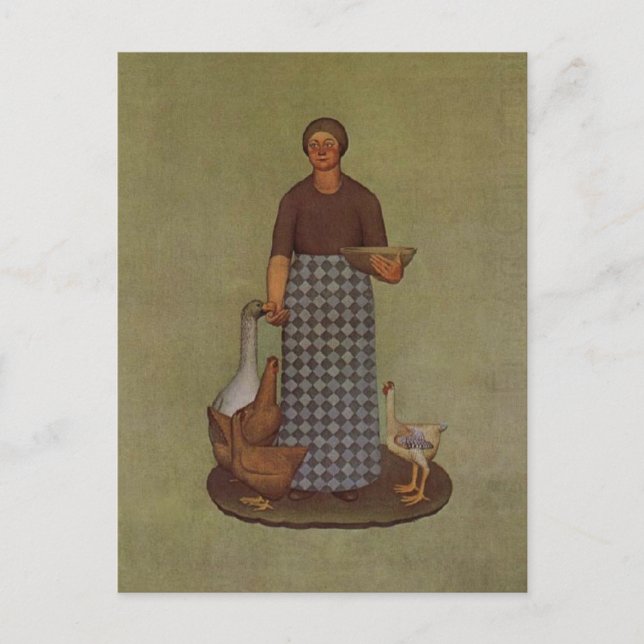 Iowas produkt efter Grant Wood Vykort (Framsida)