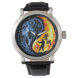 Ip Man Vinge Chun in Ying Yang Armbandsur
