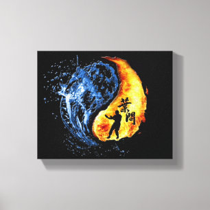 Ip Man Vinge Chun (Yin Yang) Canvastryck