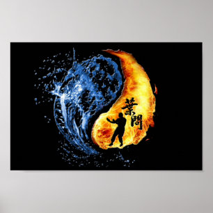 Ip Man Vinge Chun (Yin Yang) Poster