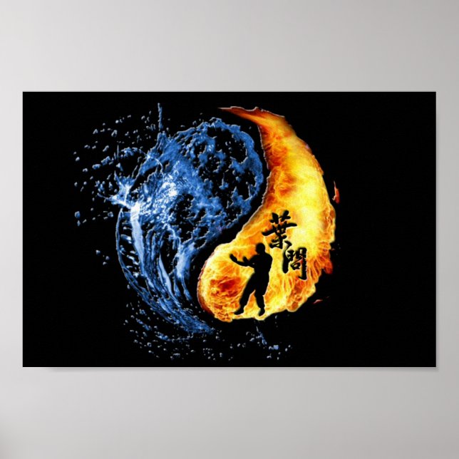 Ip Man Vinge Chun (Yin Yang) Poster (Framsidan)