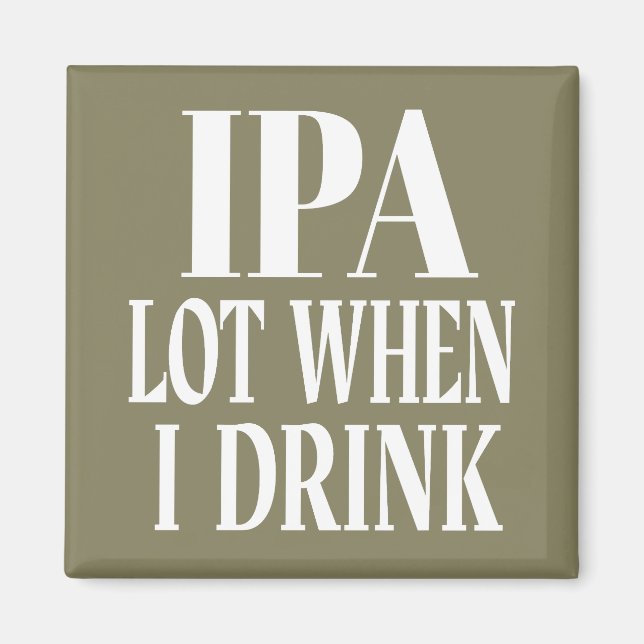 IPA-del när jag dricker Magnet (Framsidan)