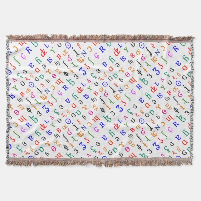 IPA-tecken Filt (Framsidan)