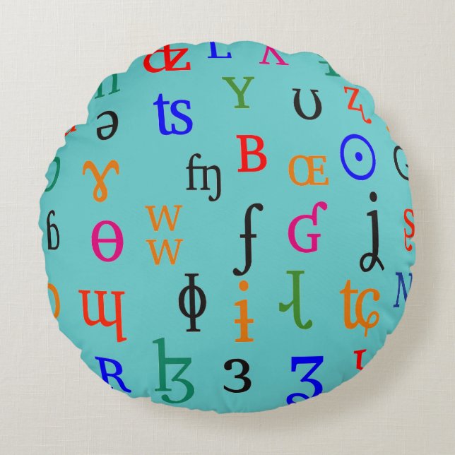 IPA-tecken Rund Kudde (Framsidan)