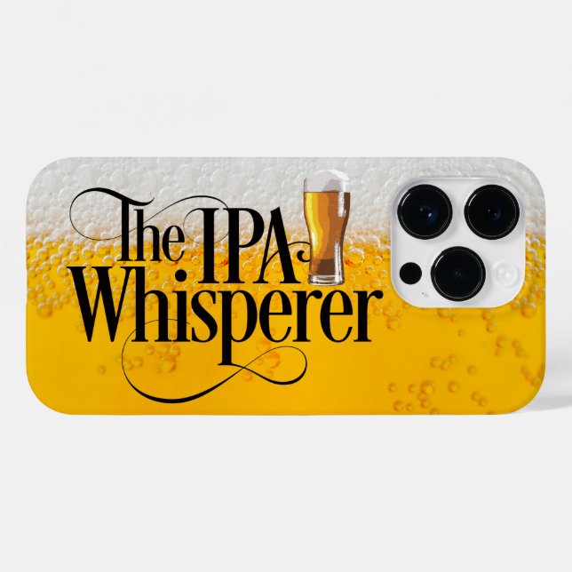 IPA Whisperer Fodral-Mate iphone case (Baksida (horisontell))