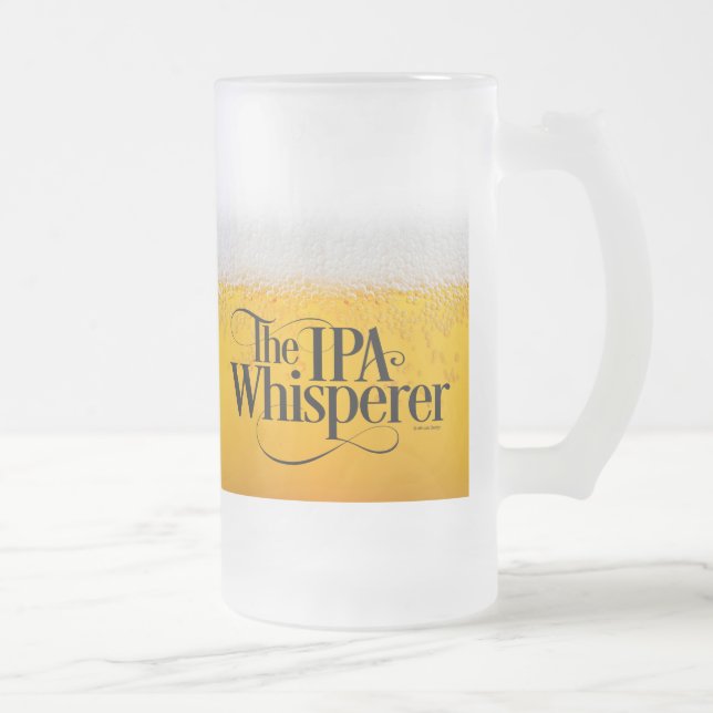 IPA-Whisperer Frostat Ölglas (Höger)