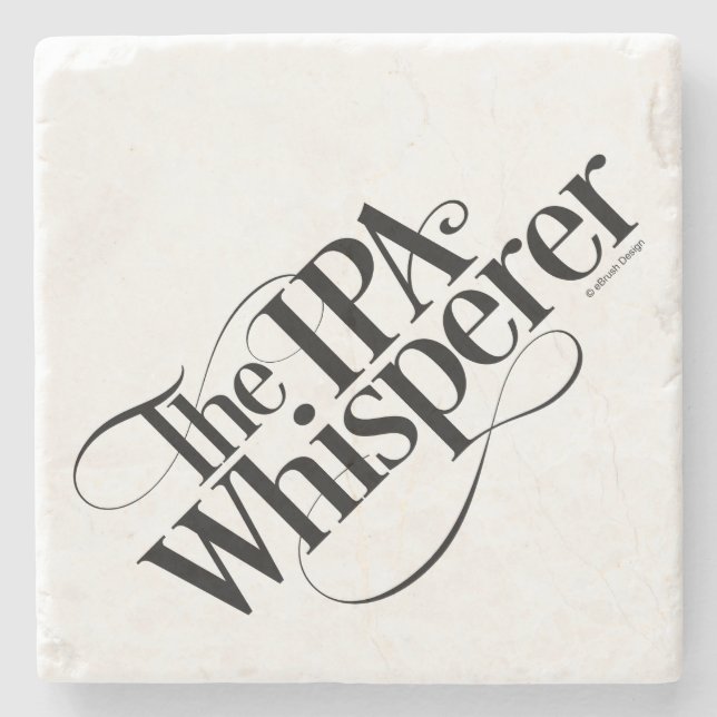 IPA Whisperer Stenunderlägg (Framsidan)