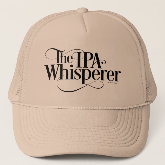 IPA Whisperer Truckerkeps (Framsida)