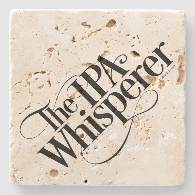 IPA-Whisperer Underlägg Sten (Framsidan)