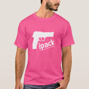 ipack Pro-Gun-Höger Offert andra ändringsfil T Shirt