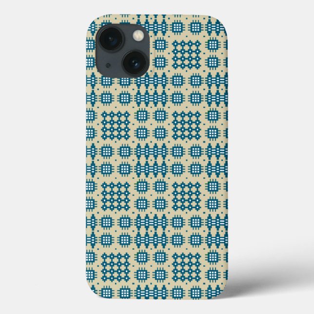 iPad Case-Mate-fodral: Marinblå, walesisk gobeläng (Baksida)