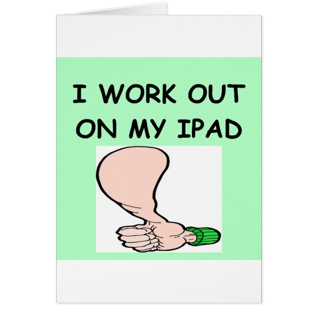 IPAD HÄLSNINGSKORT (Framsidan)