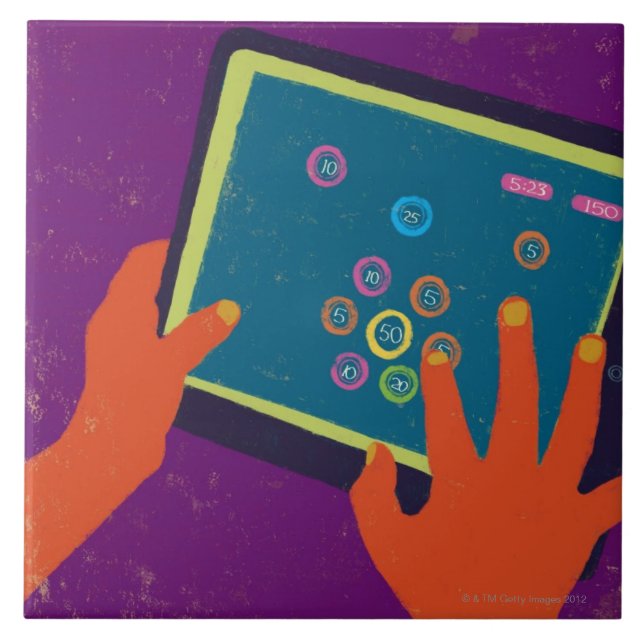 iPad Kakelplatta (Framsidan)