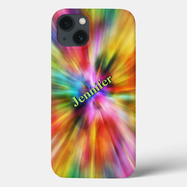 iPad Mini-ärende | Rainbow Ljus | PERSONLIG (Baksida)