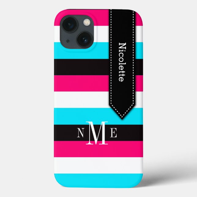 iPad Mini-ärende | RAND | Blått, Rosa, svart (Baksida)