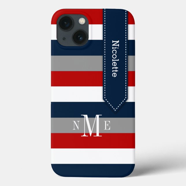 iPad Mini-ärende | RAND | Tunga, Röd, Vit, Grått (Baksida)