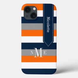 iPad Mini-ärende | RAND | Vit Grått i marin Orange