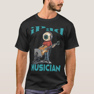 Ipad Musiker Ögonbulle T Shirt
