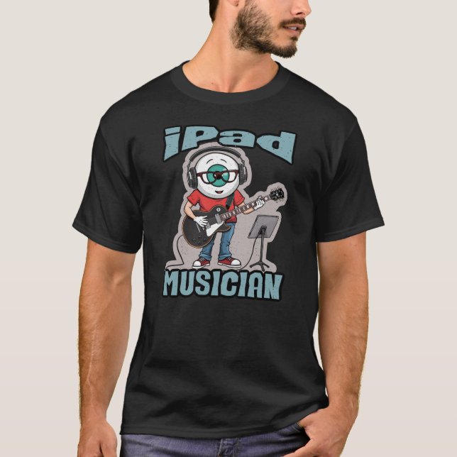Ipad Musiker T Shirt (Framsida)