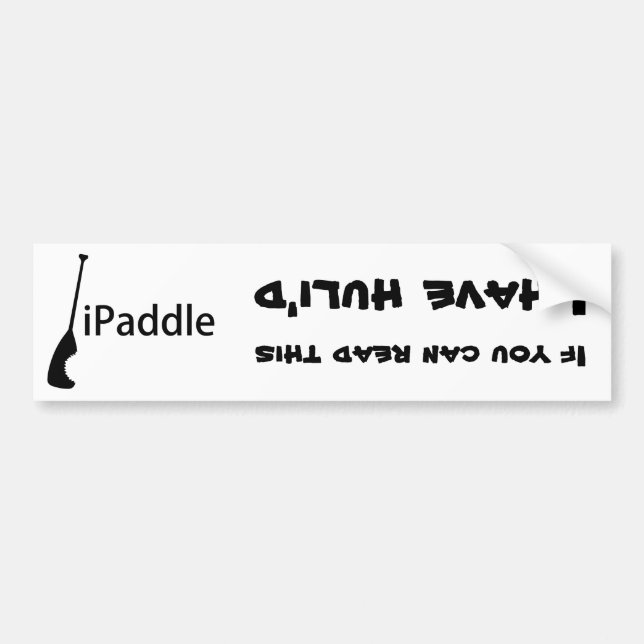 iPaddle Bildekal (Framsidan)