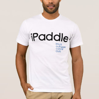 iPaddle: Klubb för Imua Outriggerkanot Tee Shirt