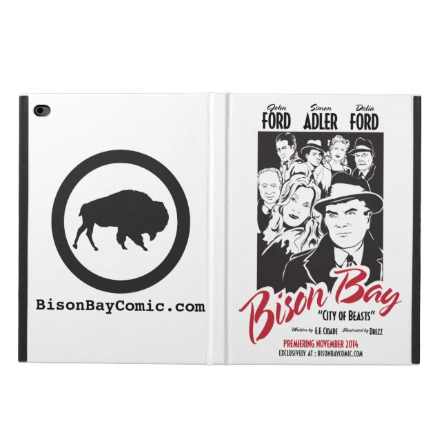 iPadfodral, vit Powis iPad Air 2 Skal (OutSida)