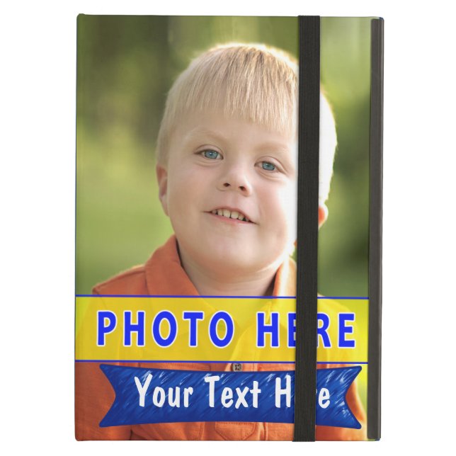 iPadfotofodral täcker, 2 FOTO på iPadLUFT iPad Air Skal (Framsidan Closed)