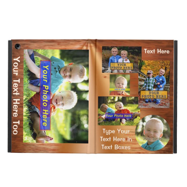 iPADLUFTsleeve, fodral för fotoCollageiPad (Utsidan)