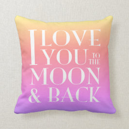 Ipanema älskar drar tillbaka jag dig till månen & kudde