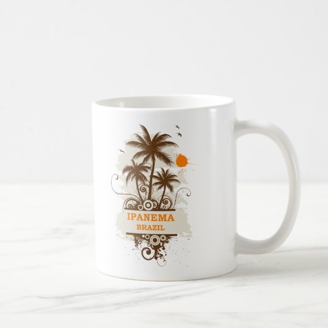 Ipanema Brasilien Kaffemugg (Höger)