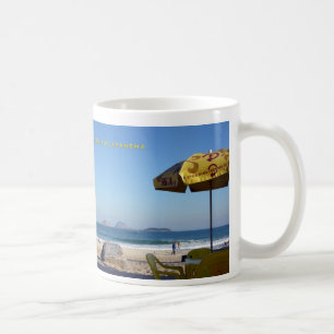 ipanema Brasilien Rio de Janeiro Kaffemugg
