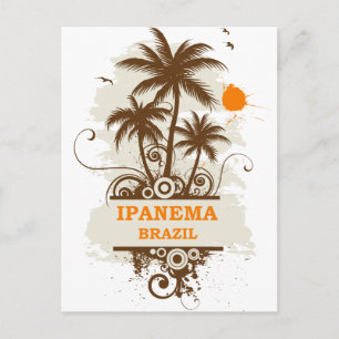 Ipanema Brasilien Vykort