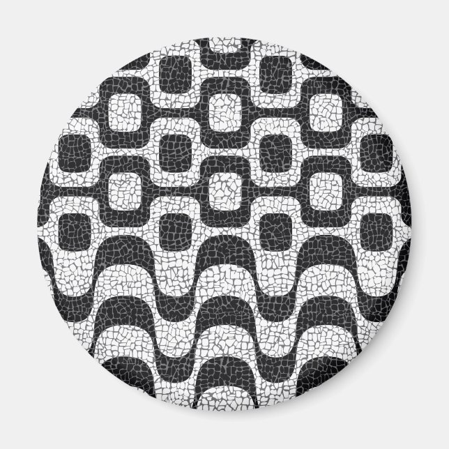 Ipanema/Copacabana Boardpromenad Magnet (Framsidan)