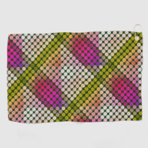 Ipanema färg stil i upprepade knappar och former