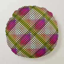 Ipanema färg stil i upprepade knappar och former