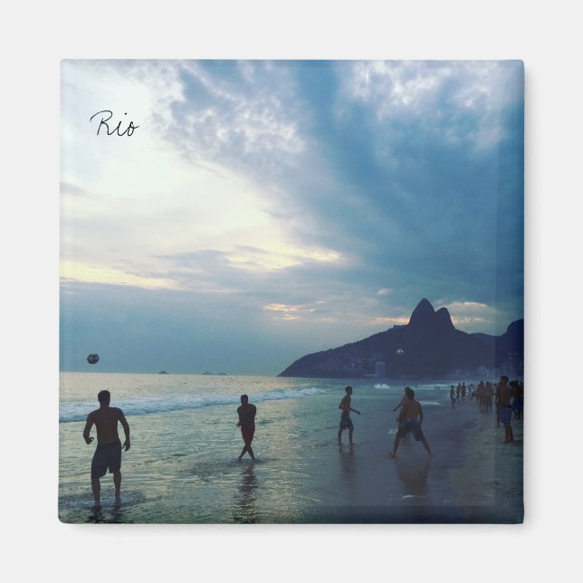 ipanema-fotboll magnet (Framsidan)