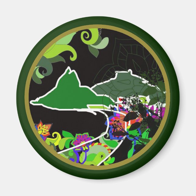 Ipanema - Leblon Magnet (Framsidan)