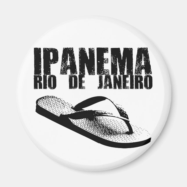 Ipanema, Rio de Janeiro Magnet (Framsidan)