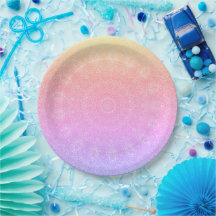 Ipanema rosa bead doilies pappra tallrikar