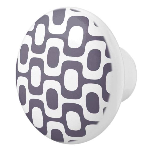 Ipanema Sidewalk Pattern, Beach Pattern, Brazil Knopp (Höger)