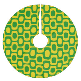 Ipanema Sidoförmönster, Strandmönster, Brasilien Julgransmatta Borstad Polyester