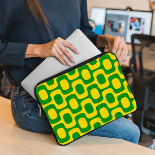 Ipanema Sidogångsmönster, Strandmönster, Brasilien Laptop Fodral