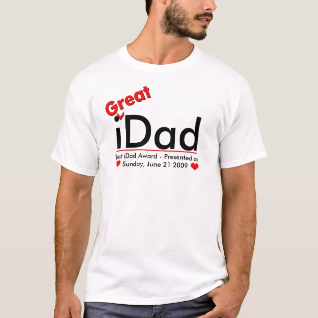 iPappa T-Shirt - Bästa iPappa-priset presenteras (Framsida)