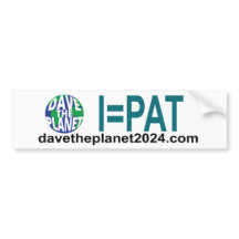 IPAT Ekvation Bumper-etikett