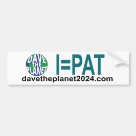 IPAT Ekvation Bumper-etikett Bildekal