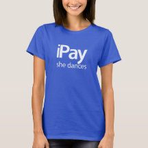 iPay dansar hon - kvinna blåttutslagsplatsen