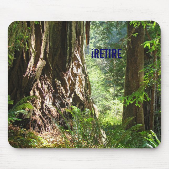 iPENSIONERA musmattor Redwoods Träd (Framsidan)