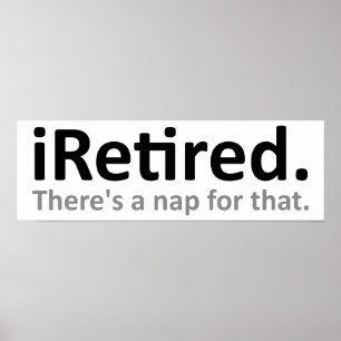 iPensionerad Rolig Affisch